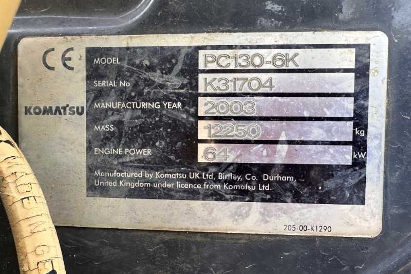 OmecoHub - Immagine KOMATSU PC130-6